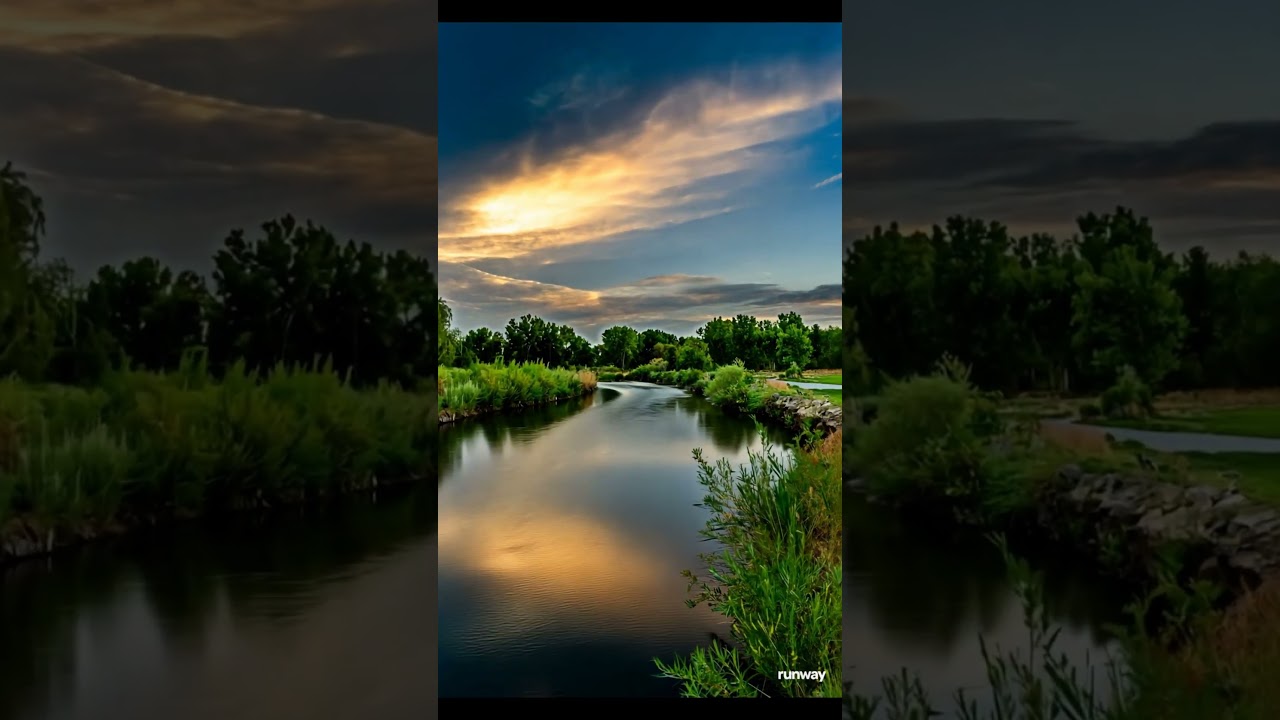 175Hz Healing Frequency with Flowing Water | Deep Relaxation, Meditation & Stress Relief