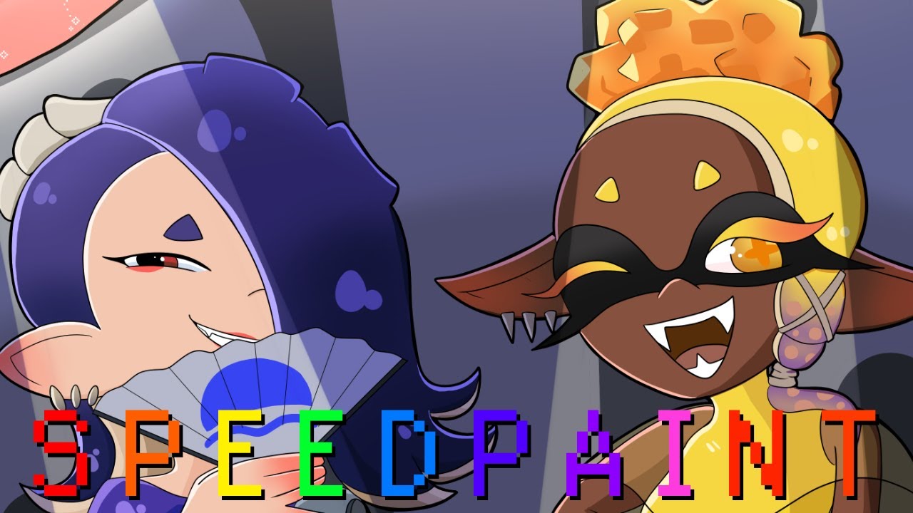 Splatlands Idols: Deep Cut!! | Splatoon 3 Speedpaint - YouTube