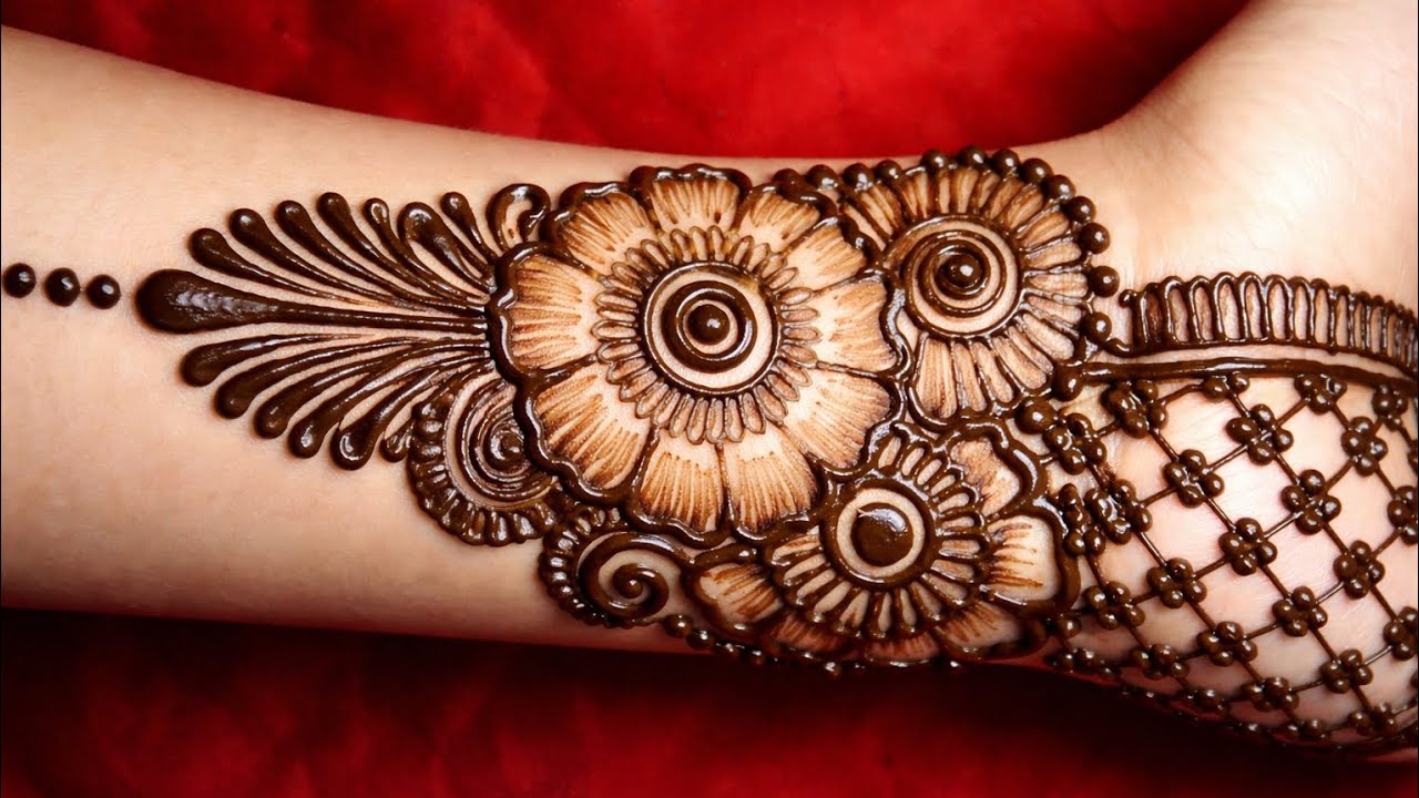 New Easy mehndi design for front hand | Simple Mehndi Design | Mehandi ka Design | Mehndi Designs