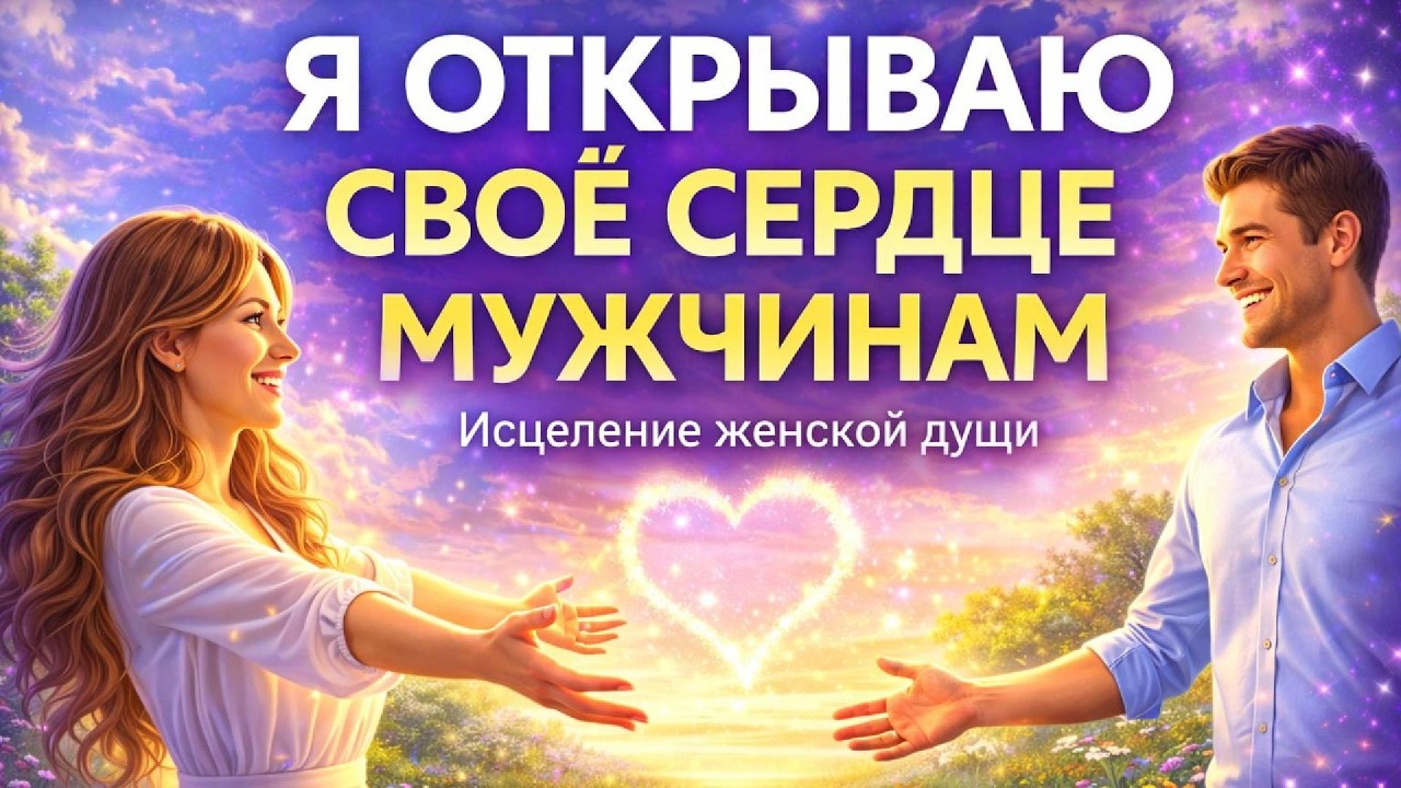 Послушай это, чтобы отпустить прошлую боль и притянуть в свою жизнь настояшую любовь и мужчину