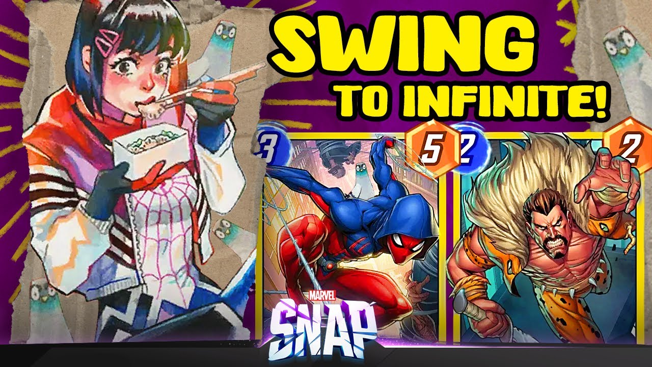This Silk Deck is the BEST in Infinite Conquest - EASY Infinite Avatar in Marvel Snap 😎😎😎