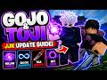GOJO and TOJI in ANIME LIMITLESS Roblox - JJK Update Guide