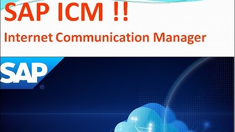 11.2 SAP ICM Internet Communication Manager