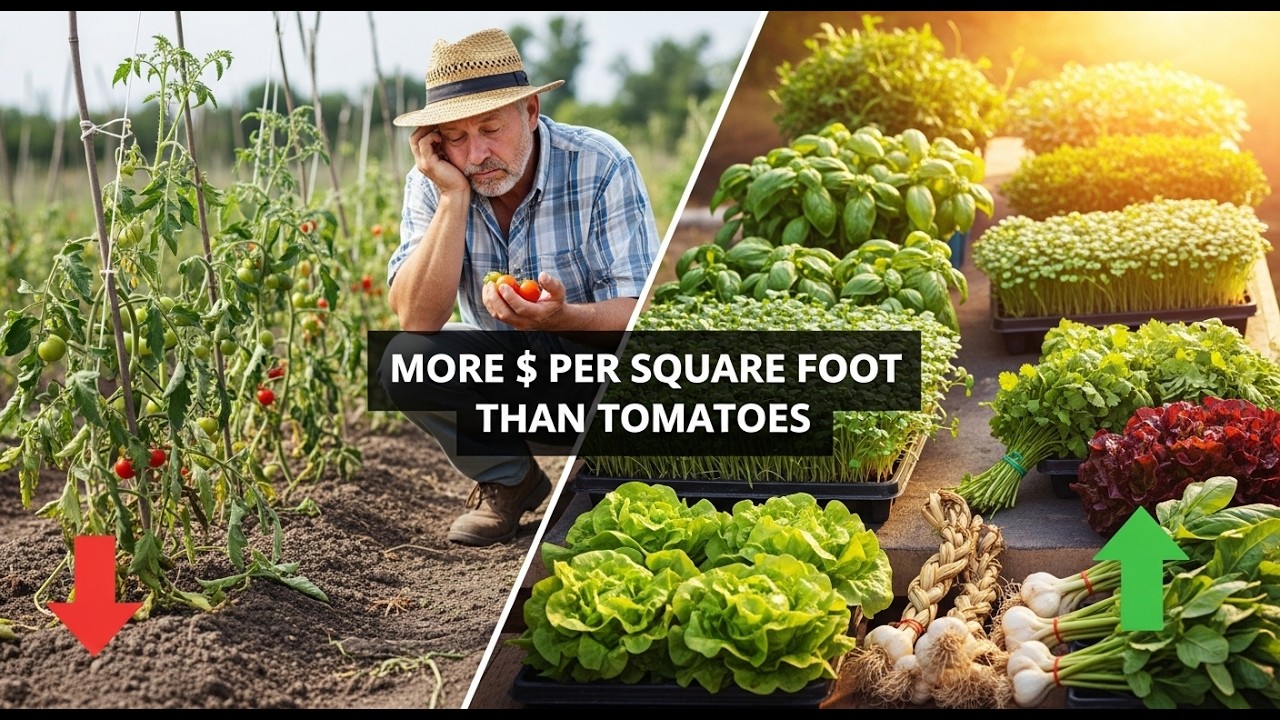 Tomatoes Are Overrated. 7 Market Garden Crops That Sell Faster & Make More Per Square Foot