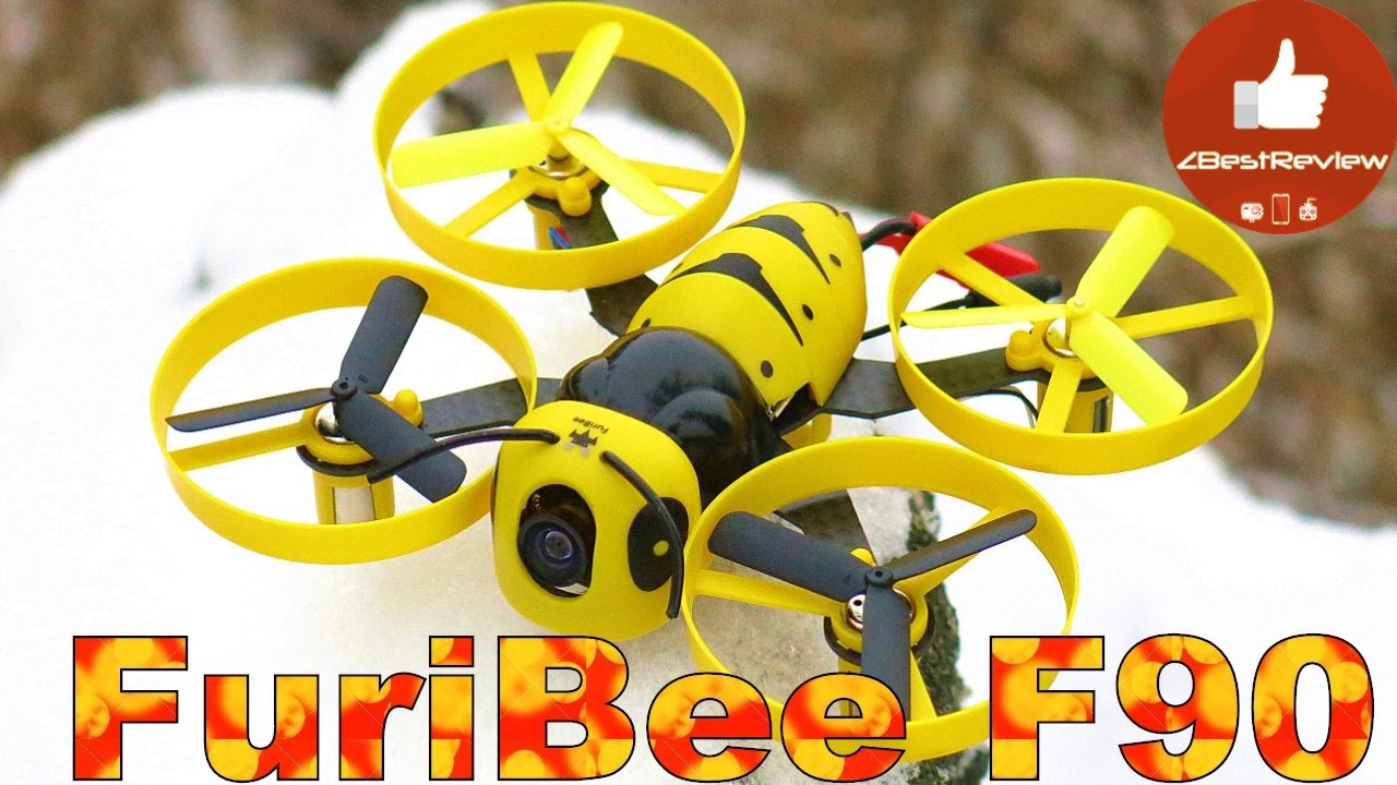 ✔ Полет Зимней Пчелы - FuriBee F90. Gearbest 44.99$!