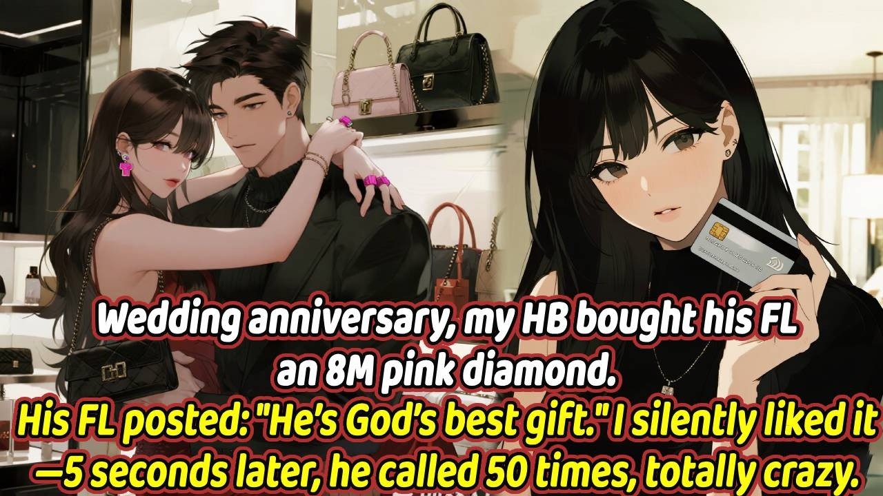 Wedding anniversary, my HB bought his FL an 8M pink diamond.His mistress posted:He’s God’s best gift