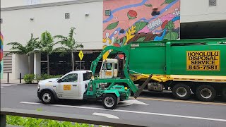 honolulu disposal service (peterbilt 2017 Labrie star Light front loader) honolulu HI