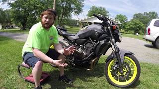 FZ-07 Oil Change Guide, The CORRECT Way!