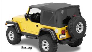 Mastertop vs Bestop, TJ soft top review