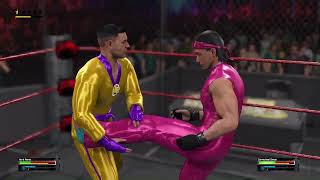 WWE 2K25:  WMAC:  Season 2: Episode 191:  Fight 3:  Olympus v Kid Carmichael