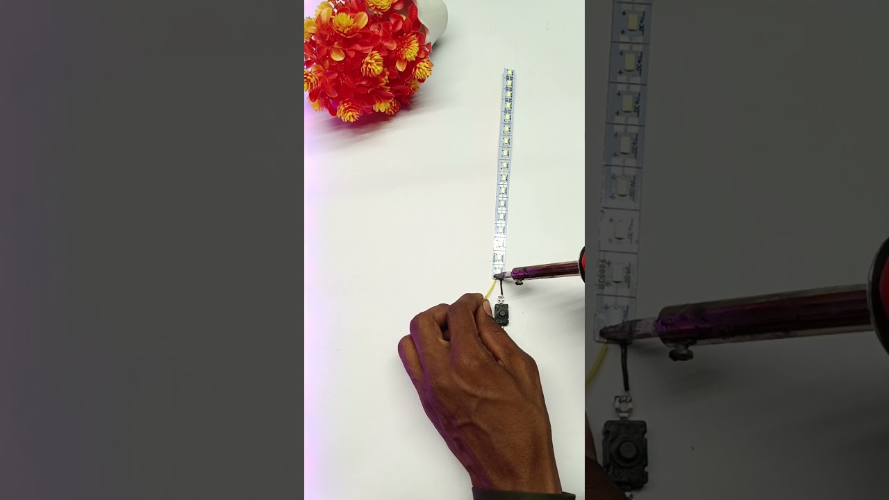 Simple LED Light Circuit / Lithium Battery Se Banaye LED Light 