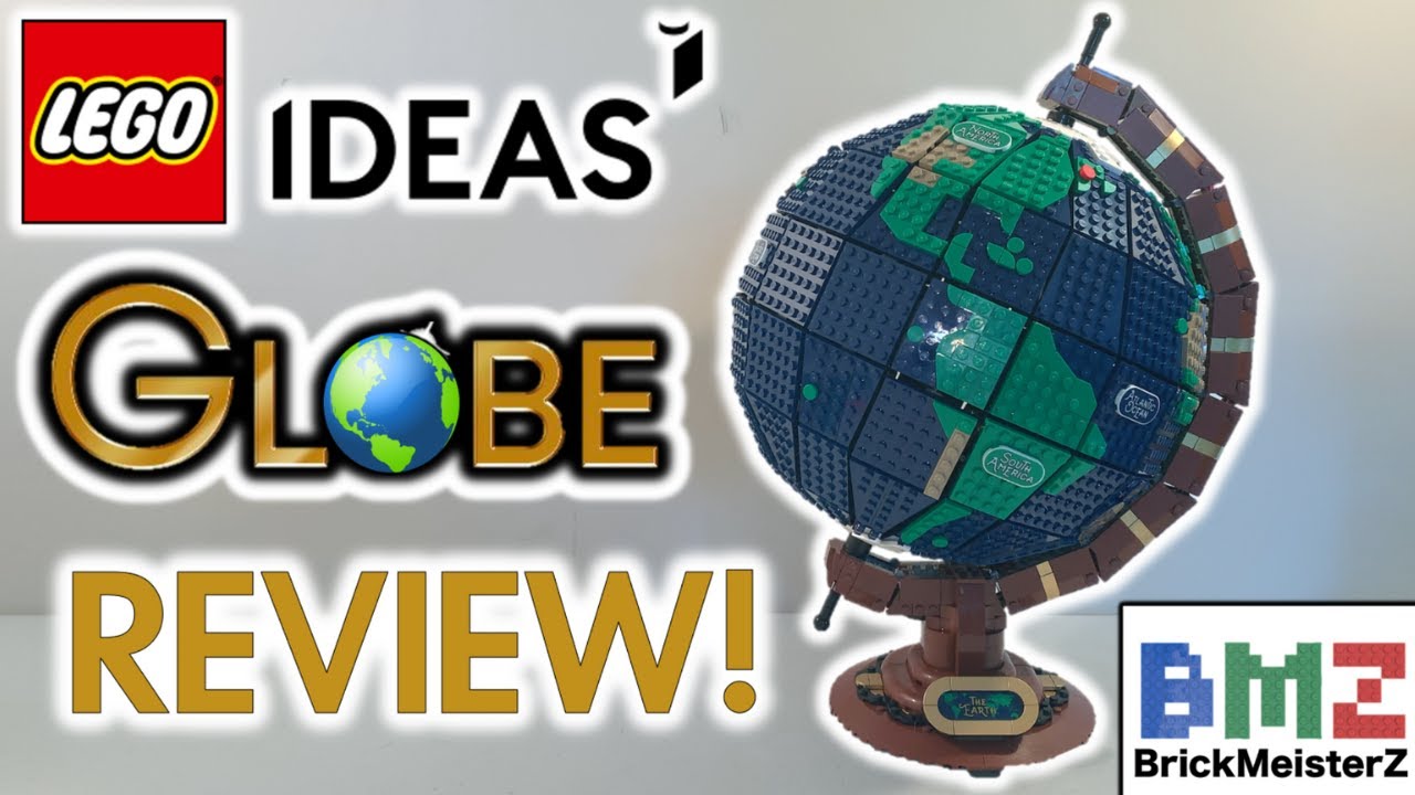 LEGO Ideas The Globe Set REVIEW! (21332) 🌎