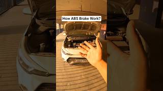 ABS Brake काम कैसे करता है? #abs #automobile #shorts
