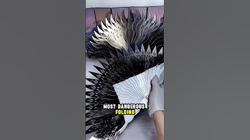 This folding fan can be a weapon