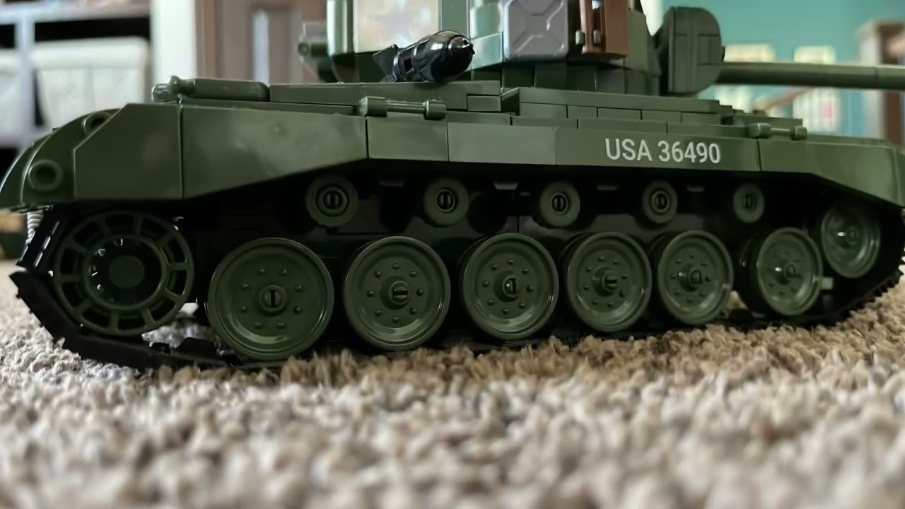 Very low quality tank stop motion