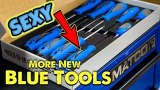 Matco Tools Releases More New Blue Tools!  Blue Cart Bundle Deal? What's That About?