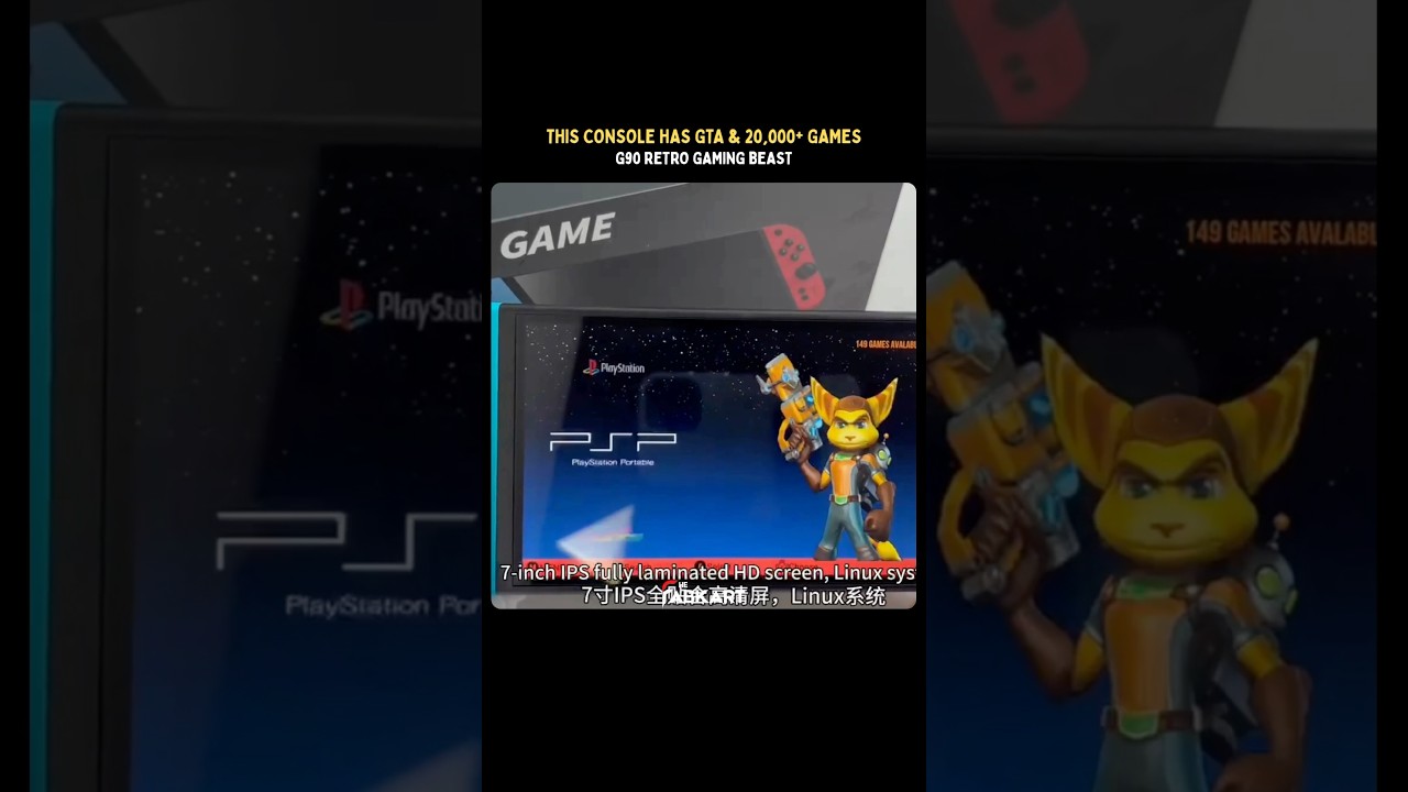 This Console Has GTA & 20,000+ Games! 😱 | G90 Retro Gaming Beast