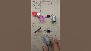 DlY science project for class 7th students . free energy generator  #project #tech #shorts #viral