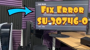 How To Fix PS4 Error SU-30746-0 - PS4 System Software Update 8.52