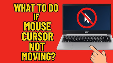 Acer laptop mouse cursor not moving problem solved