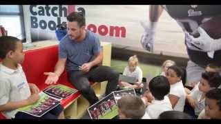 Danny Amendola's Catches For Kids | Frost Elementary School New Book Room