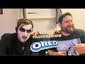 Dining with Danhausen - thanksgiving dinner oreos