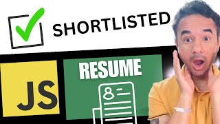 Best JavaScript Resume to Get More Interview Calls