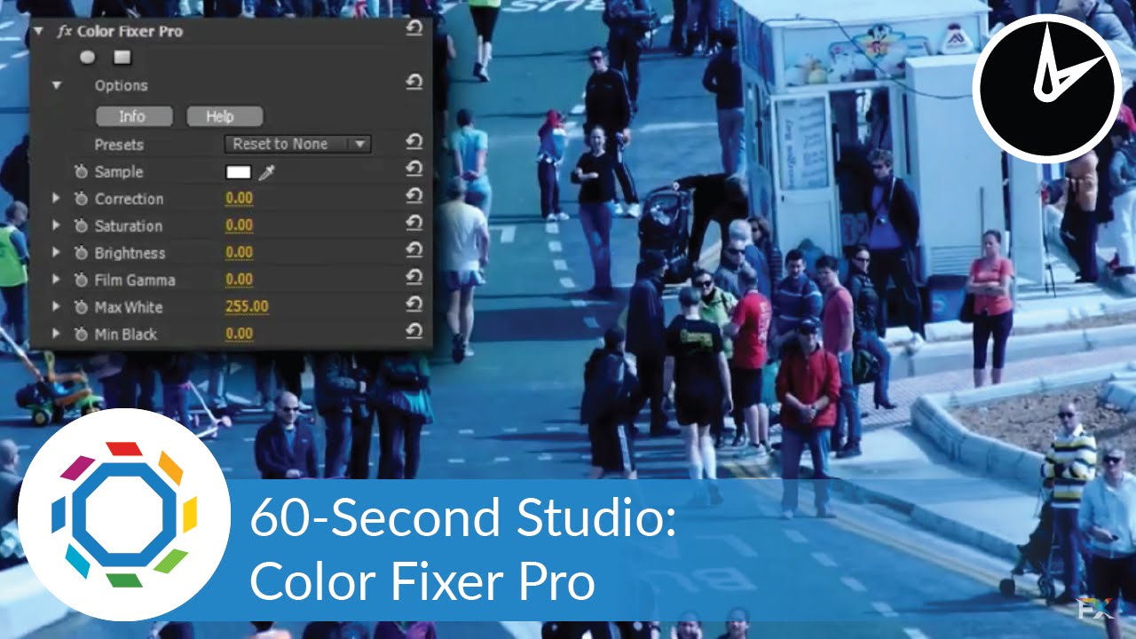 60 Second Studio Episode 31 Color Fixer Pro YouTube