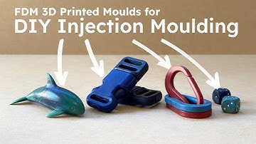 DIY Plastic Recycling - FDM 3D Printed Moulds for DIY Injection Moulding – Overview