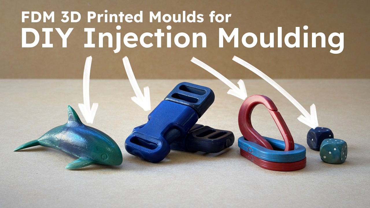 DIY Plastic Recycling - FDM 3D Printed Moulds for DIY Injection ...