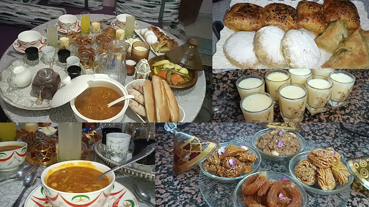 📍اول فطور في رمضان 🌛 طبيلة كلها بساطة و الاكيد البنة حاضرة💯 تحلية سريعة.. الحريرة المغربية و طاجين 👌
