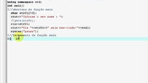 CEP Itajubá String Em C 01 Como usar String