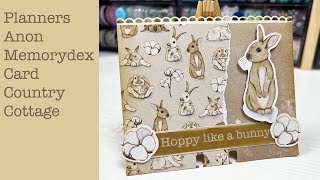 Planners Anon Memorydex Card - Country Cottage