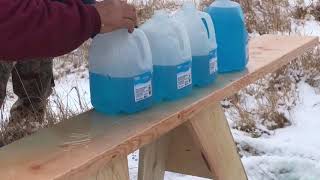 Marlin1895 SBL vs 8 GALLON WATER JUGS