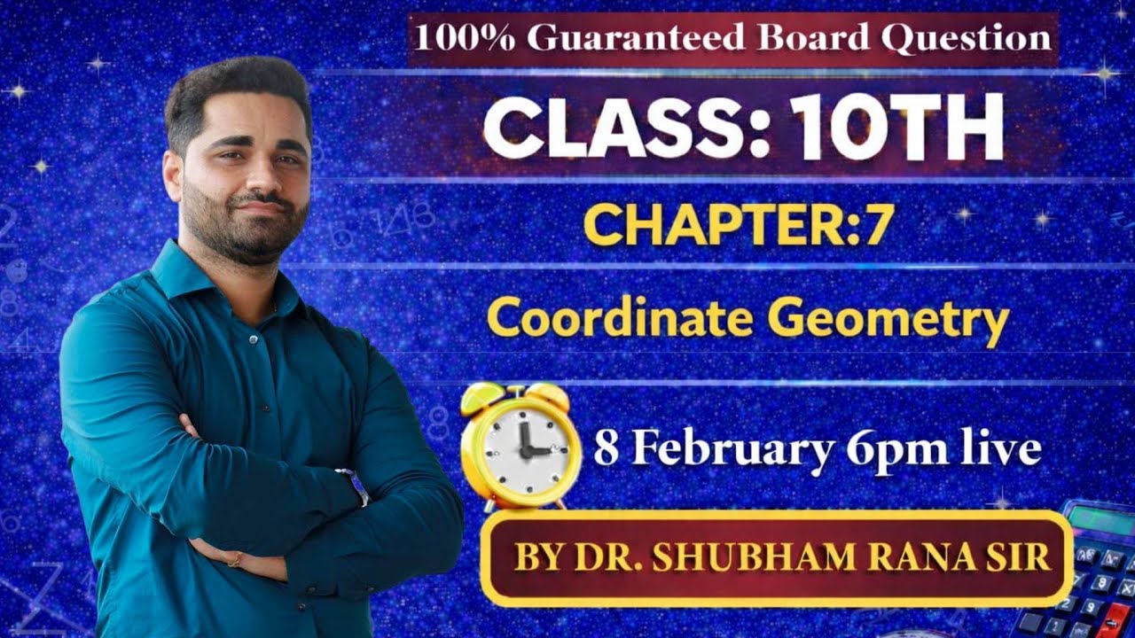 Class 10 Maths Coordinate Geometry