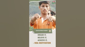 SSB Motivation Video for NDA SSB Aspirants | SSB Preparation at Centurion Defence Academy #ndassb