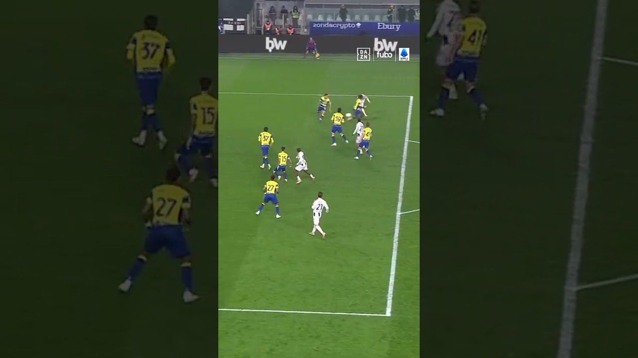 Jonathan David with an easy tap-in goal for Juventus vs Parma ✅ 