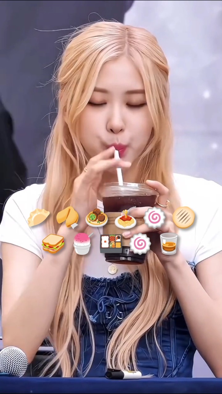 CUTE ASMR MUKBANG WITH ROSÉ ?? #rosé #jisoo #jennie #lisa #blackpink #shorts