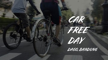 Car Free Day (CFD), Sunday Morning at Dago, Bandung