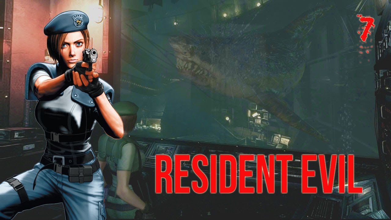(MORE SHARKS!?) Resident Evil HD part 7
