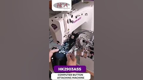 Button Attaching Machine  | Hikari HK2903ASS | HCA