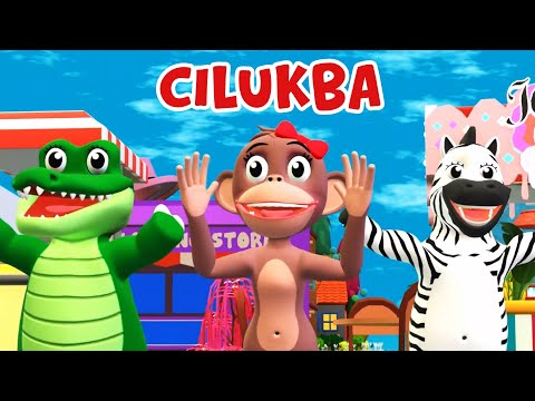 CILUK BAA | LAGU ANAK TREND TERBARU | KARTUN ANAK EDUKATIF | DOMDOM INDONESIA