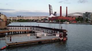 Flats East Bank - 2016 Summer Sunset and Nighttime view in 4k