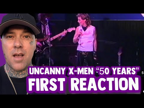 Rapper FIRST TIME REACTION to UNCANNY X-MEN 50 Years