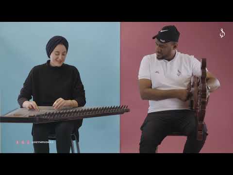 جاسم خيرالله يعزف على السمسمية في دويتو مع عازفة القانون التونسية Farah Fersi