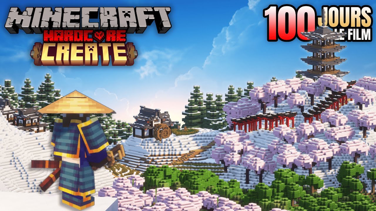 J'ai Survécu 100 Jours sur Minecraft Create Hardcore ... Voici ce qu'il s'est passé [FILM COMPLET]