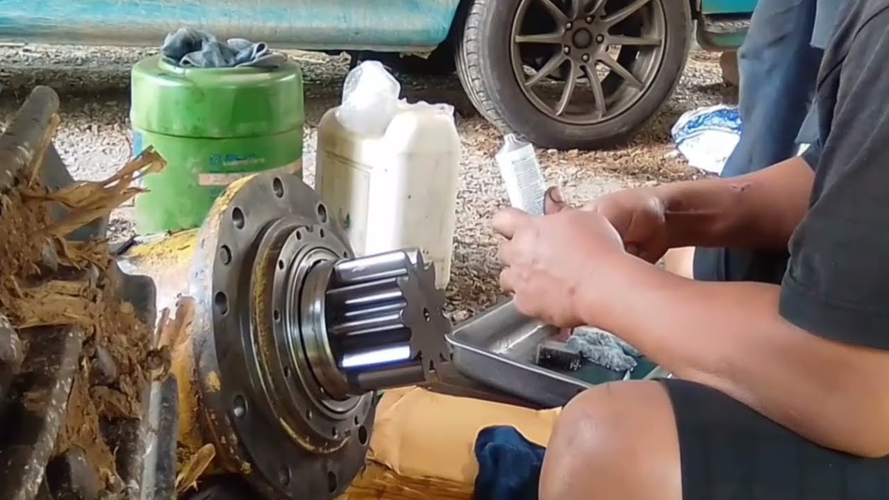 วิธีเปลี่ยนซีนมอเตอร์เอวสวิง      โกบิโก้120🎉🙏🙏🔧