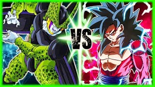 Perfect Cell Vs Ssj4 Goku