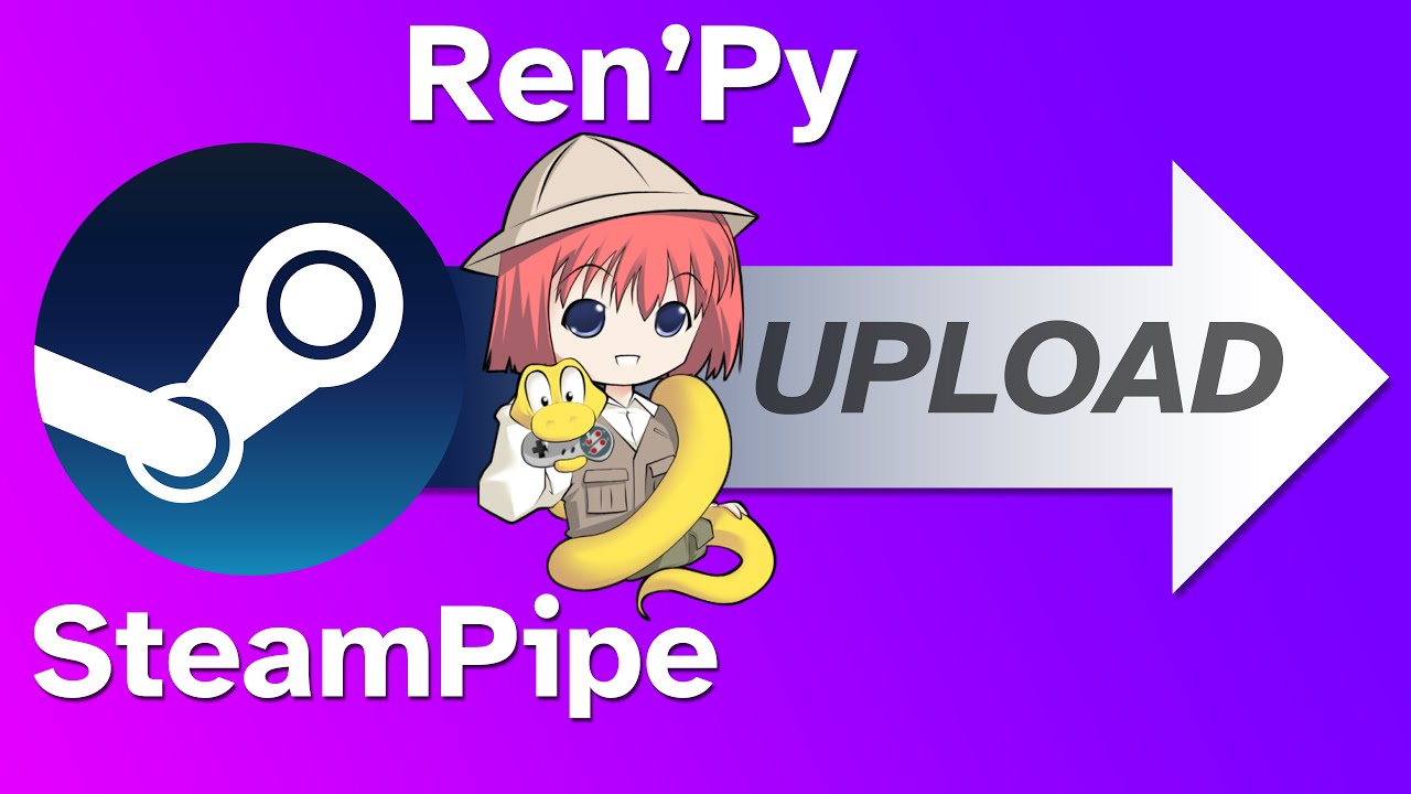 Use SteamPipe GUI to upload your RenPy game to Steam