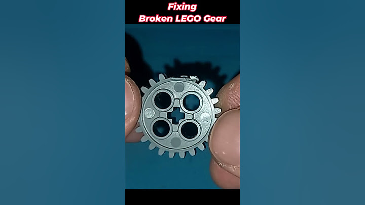 Fixing a Broken LEGO Gear in Seconds! 🛠️✨#shorts #diy  #engineering #tech #fix